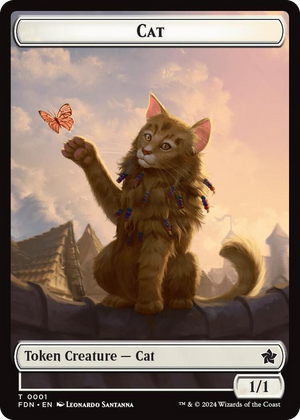 0001 Cat (0001) // Cat (0002) Doubled-Sided Token T Foundations