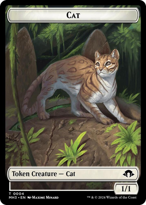 0004 Cat // Energy Reserve Double-Sided Token T Modern Horizons 3