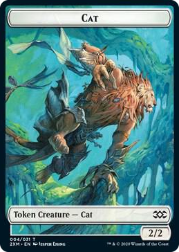 0004 Cat // Servo Double-Sided Token T Double Masters