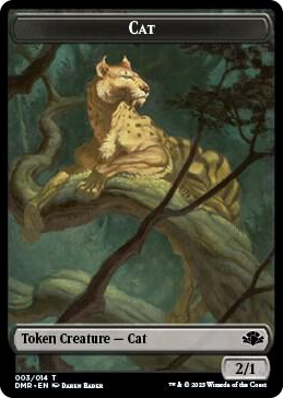 Cat Token (003) #3 T - Dominaria Remastered Pokemon card