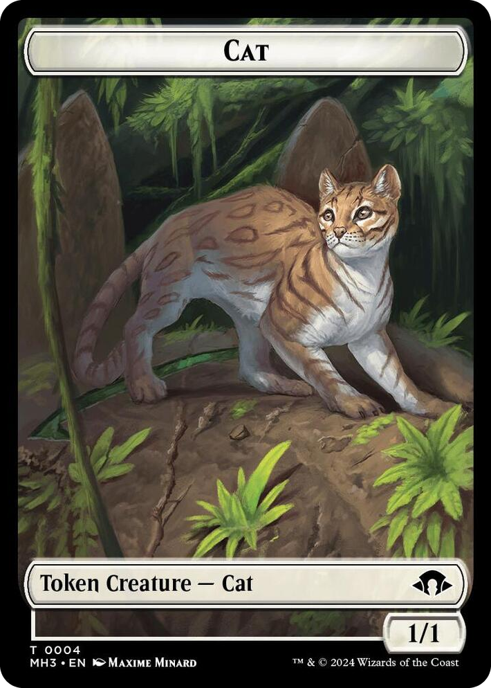 0004 Cat Token T Modern Horizons 3