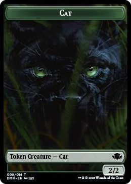 Cat Token (008) #8 T - Dominaria Remastered Pokemon card