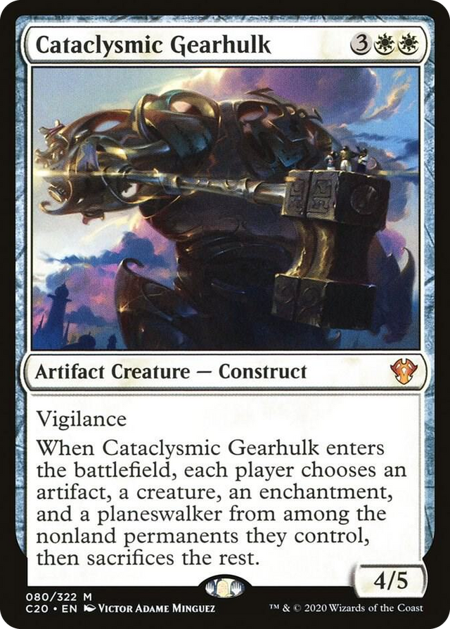 0080 Cataclysmic Gearhulk M Commander 2020