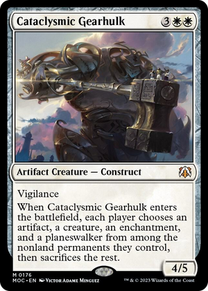 0176 Cataclysmic Gearhulk M Commander: March of the Machine