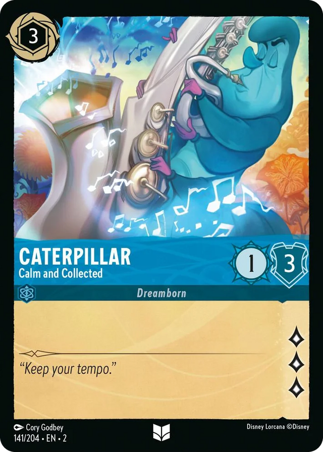 0141 Caterpillar - Calm and Collected Uncommon Rise of the Floodborn