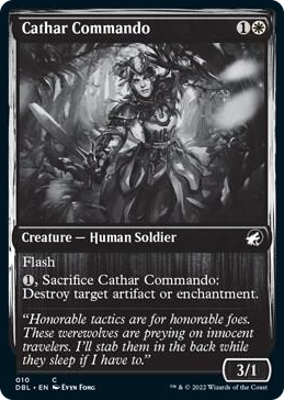 0010 Cathar Commando C Innistrad: Double Feature