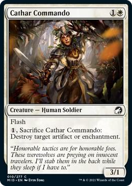 0010 Cathar Commando C Innistrad: Midnight Hunt