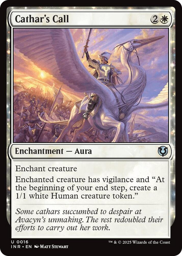 0016 Cathar's Call U Innistrad Remastered