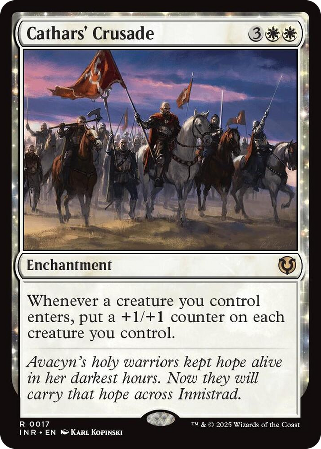 0017 Cathars' Crusade R Innistrad Remastered