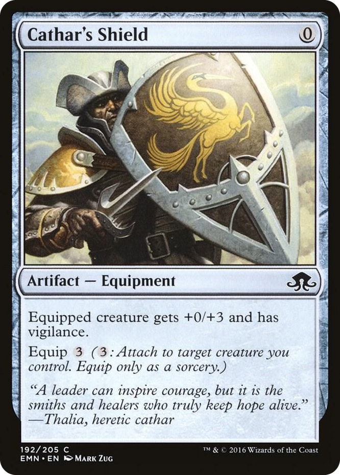 Cathar's Shield #192 C - Eldritch Moon Pokemon card