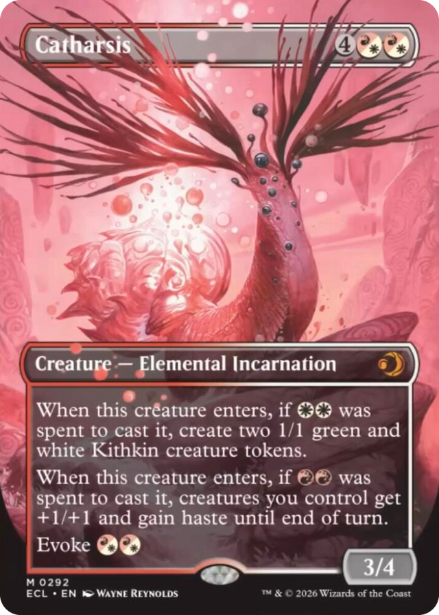0292 Catharsis (Borderless) M Lorwyn Eclipsed