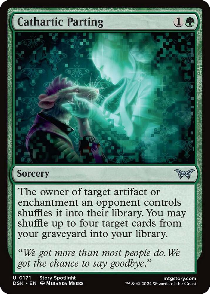 0171 Cathartic Parting U Duskmourn: House of Horror