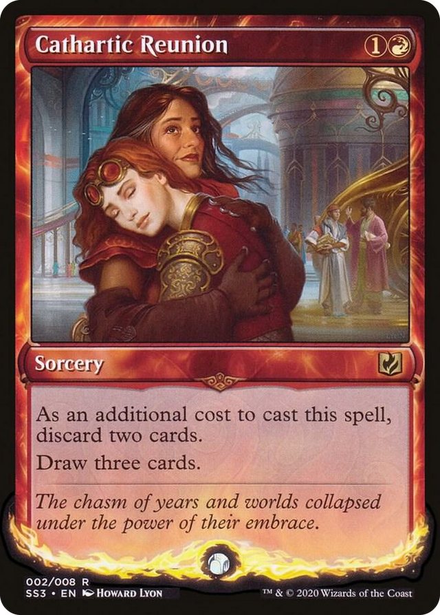 0002 Cathartic Reunion R Signature Spellbook: Chandra