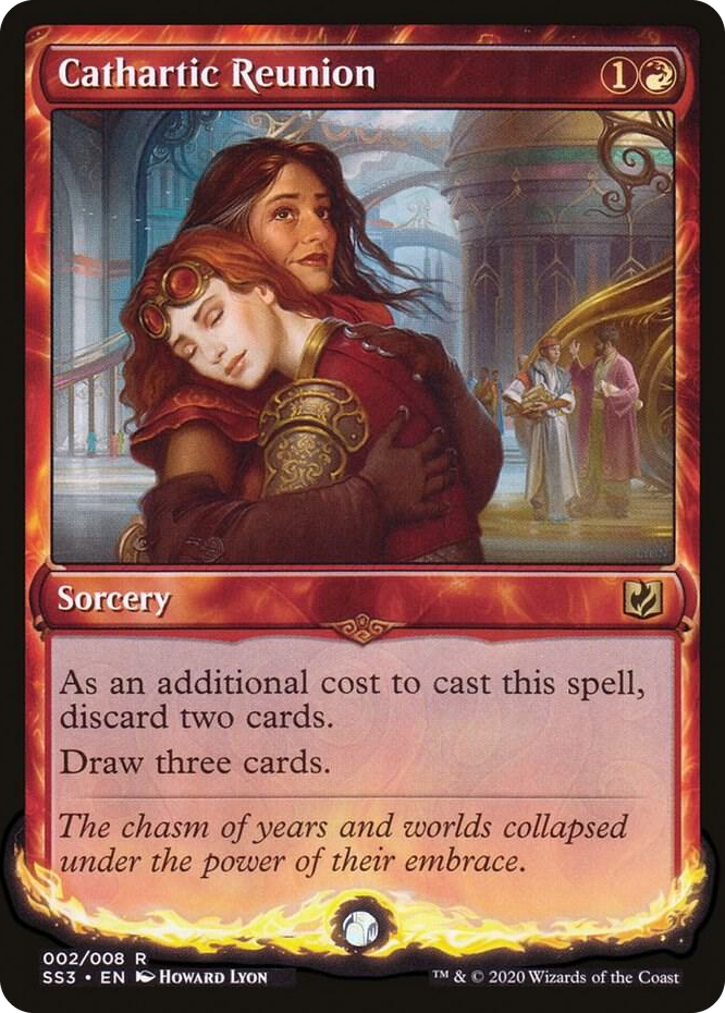 0002 Cathartic Reunion R Signature Spellbook: Chandra