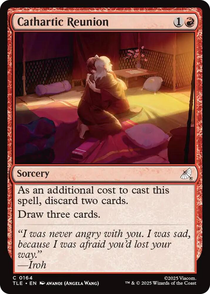Cathartic Reunion #164 C - The Last Airbender: Eternal-Legal Pokemon card