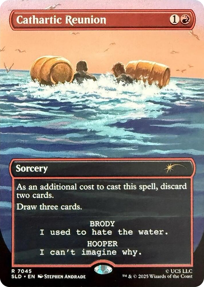 Cathartic Reunion (7045) #7045 R - Secret Lair Drop Series Pokemon card