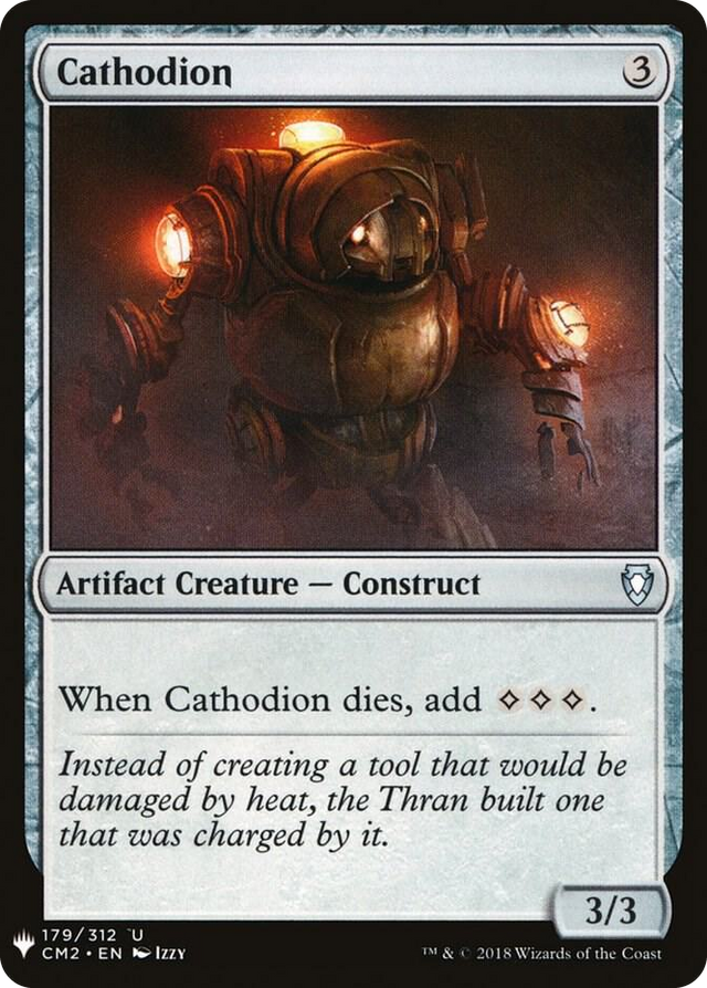 0179 Cathodion U The List Reprints