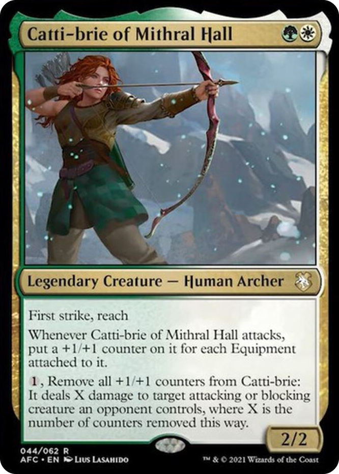 0044 Catti-brie of Mithral Hall R Commander: Adventures in the Forgotten Realms