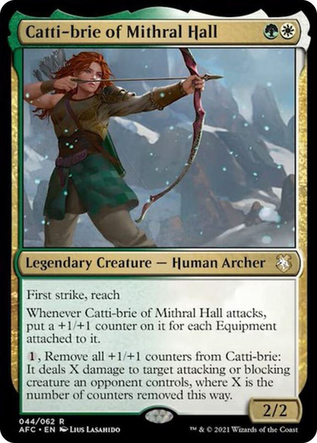 0044 Catti-brie of Mithral Hall R Commander: Adventures in the Forgotten Realms