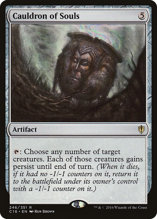 Cauldron of Souls #246 R - Commander 2016 Pokemon card