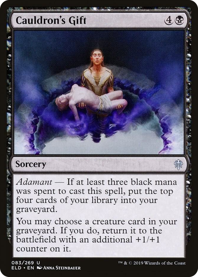 0083 Cauldron's Gift U Throne of Eldraine