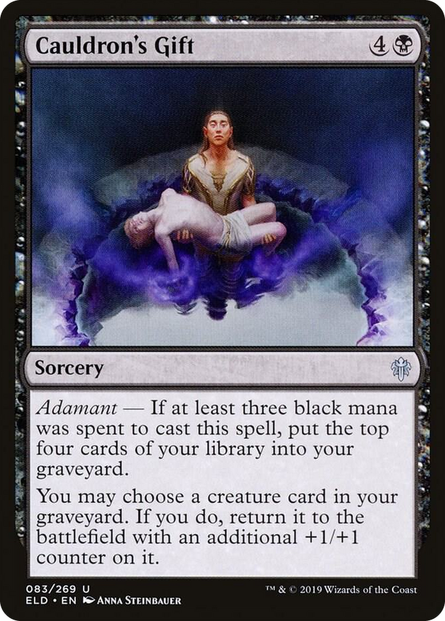 0083 Cauldron's Gift U Throne of Eldraine