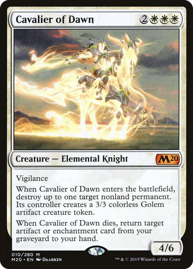 0010 Cavalier of Dawn M Core Set 2020