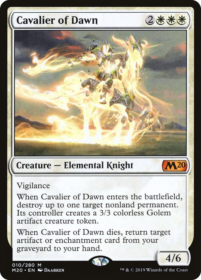 0010 Cavalier of Dawn M Core Set 2020