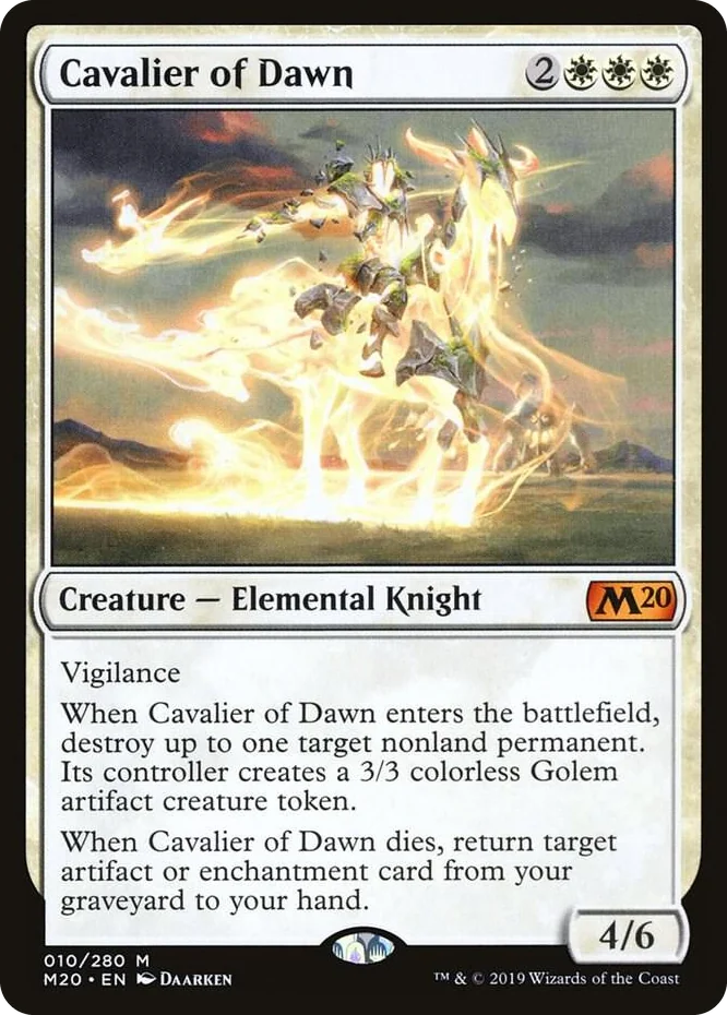 0010 Cavalier of Dawn M Core Set 2020
