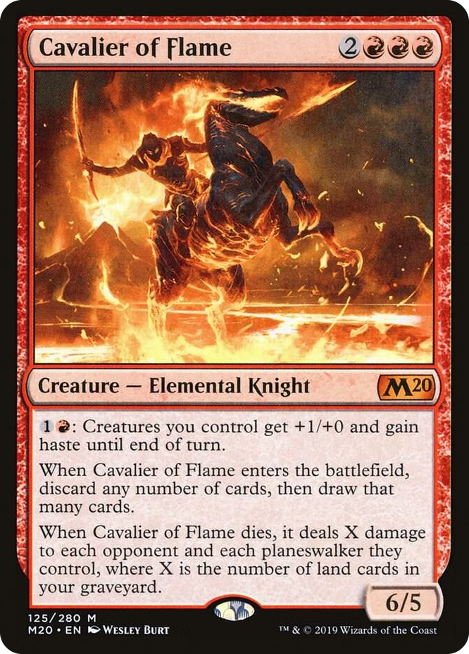 0125 Cavalier of Flame M Core Set 2020