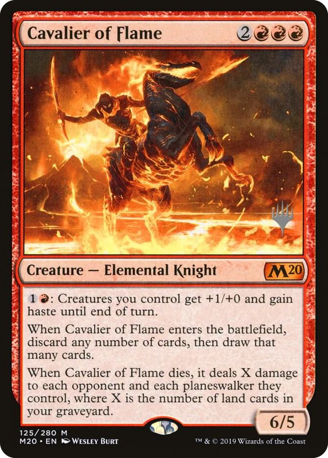0125 Cavalier of Flame M Promo Pack: Core Set 2020