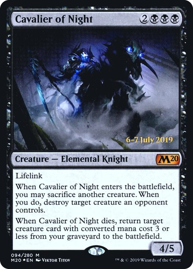 0094 Cavalier of Night M Prerelease Cards