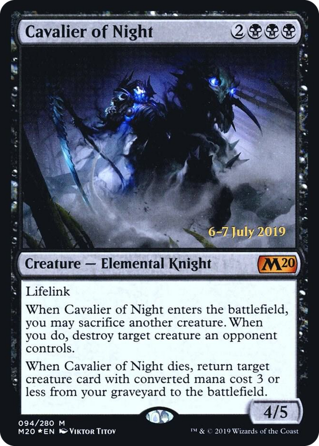 0094 Cavalier of Night M Prerelease Cards
