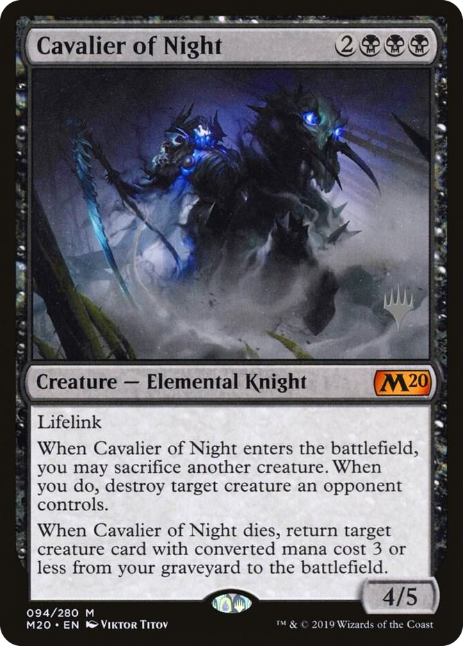 Cavalier of Night #94 M - Promo Pack: Core Set 2020 Pokemon card