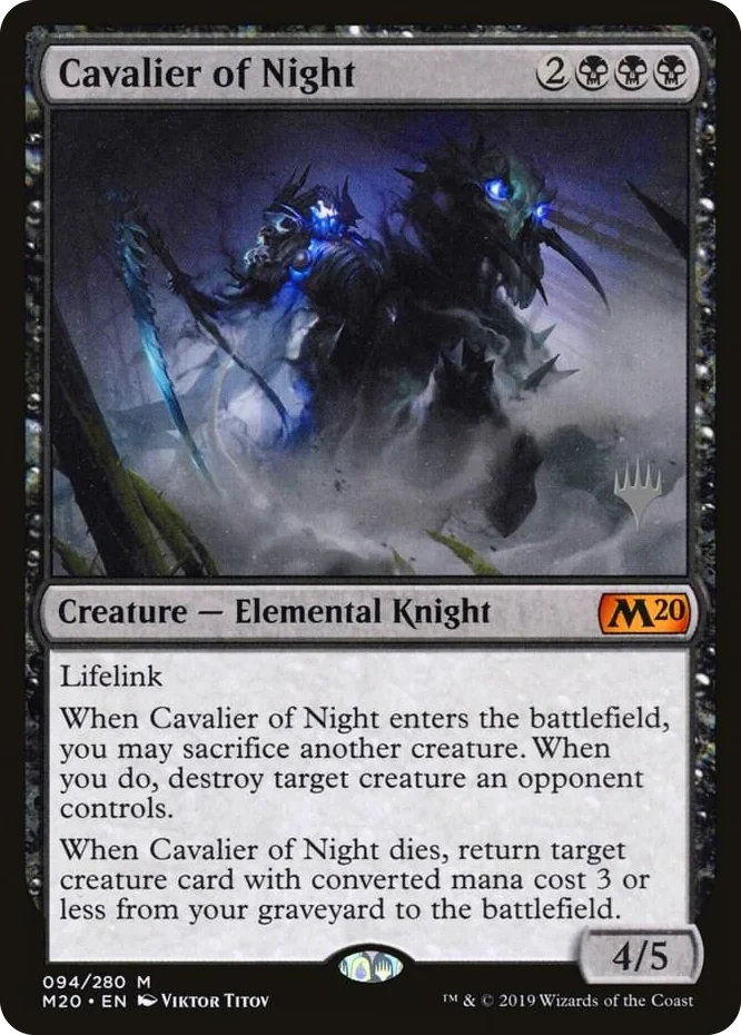 0094 Cavalier of Night M Promo Pack: Core Set 2020