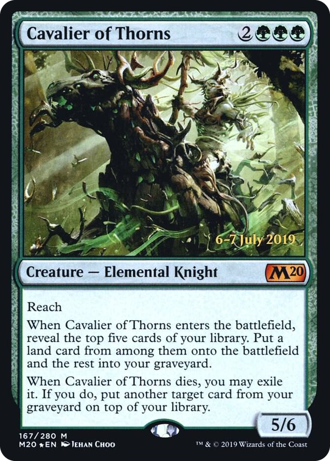 0167 Cavalier of Thorns M Prerelease Cards