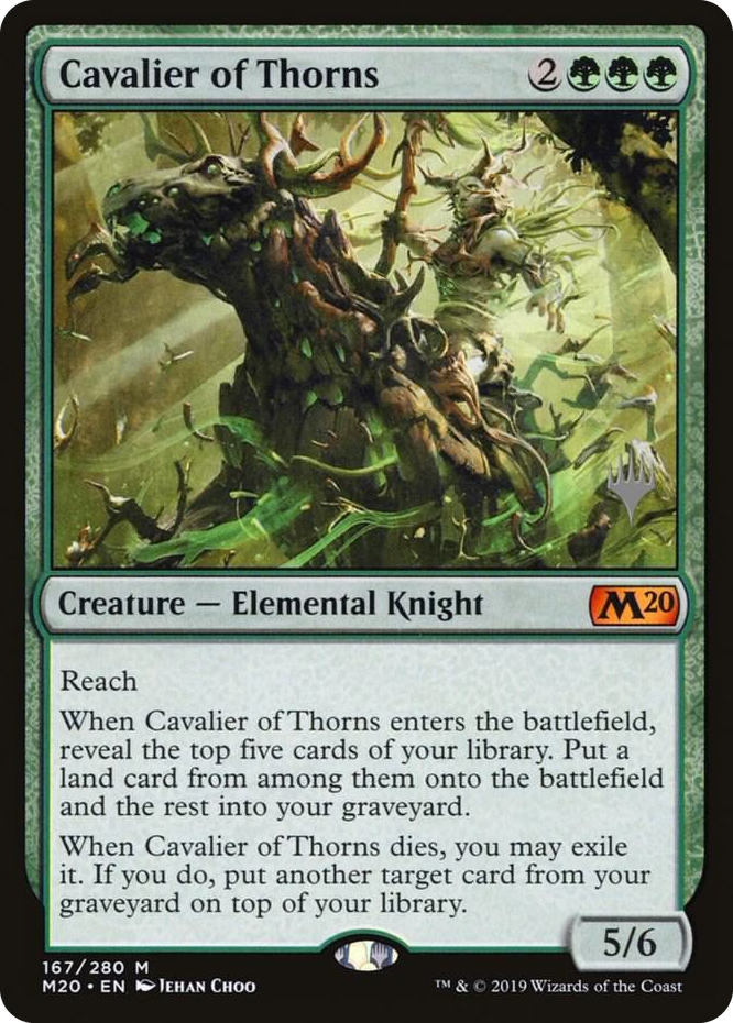 0167 Cavalier of Thorns M Promo Pack: Core Set 2020