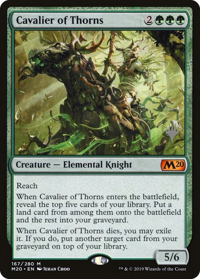 0167 Cavalier of Thorns M Promo Pack: Core Set 2020