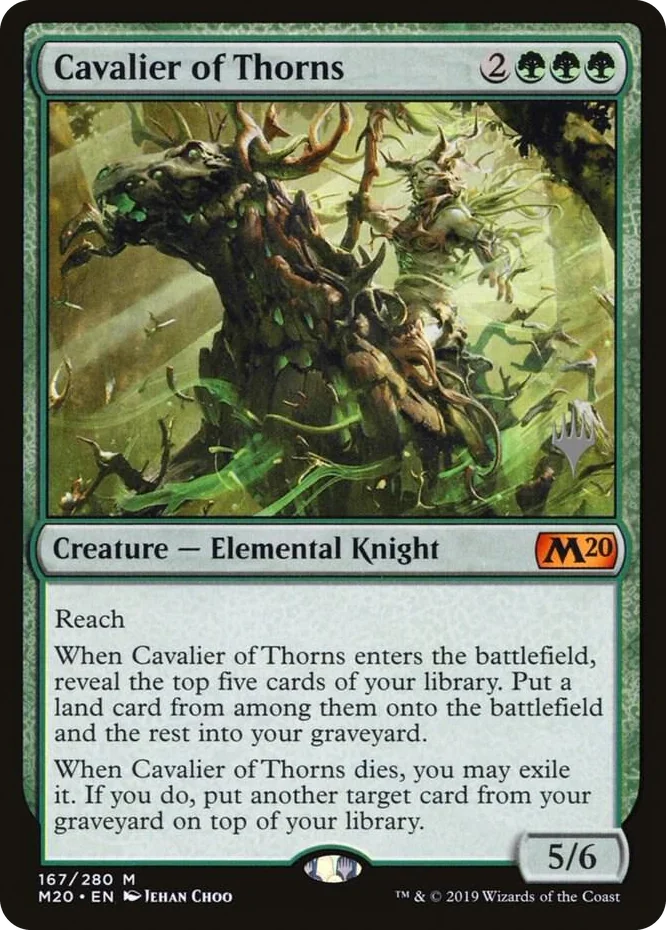 0167 Cavalier of Thorns M Promo Pack: Core Set 2020