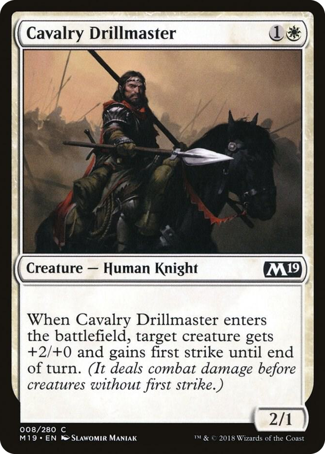 0008 Cavalry Drillmaster C Core Set 2019