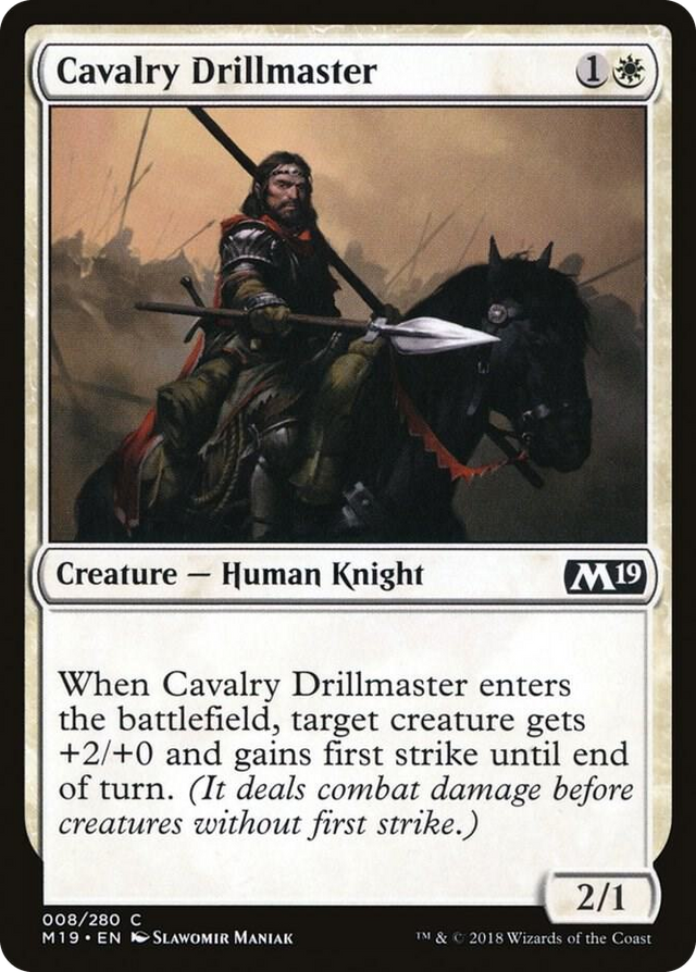 0008 Cavalry Drillmaster C Core Set 2019