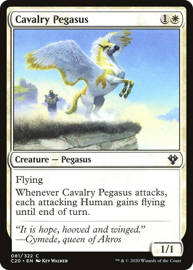0081 Cavalry Pegasus C Commander 2020