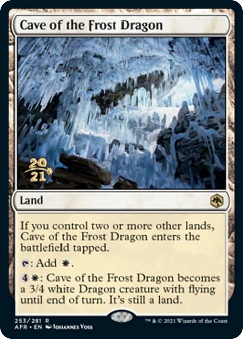 0253 Cave of the Frost Dragon R Prerelease Cards