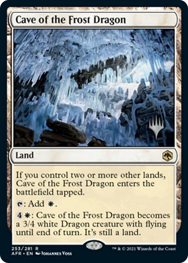 0253 Cave of the Frost Dragon R Promo Pack: Adventures in the Forgotten Realms