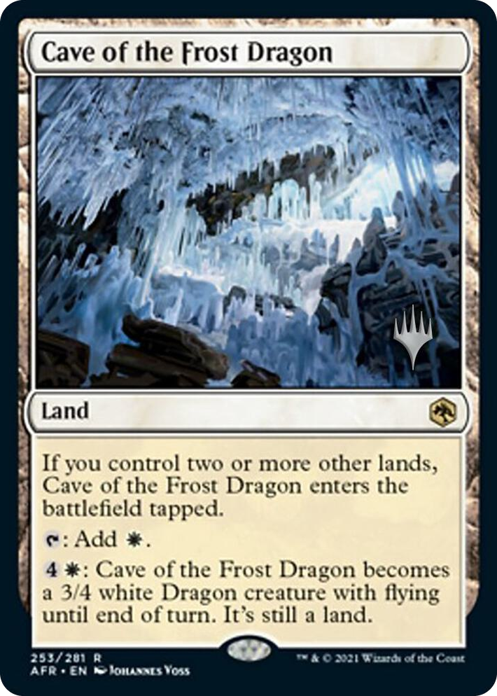 0253 Cave of the Frost Dragon R Promo Pack: Adventures in the Forgotten Realms