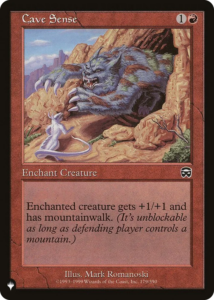 0179 Cave Sense C The List Reprints