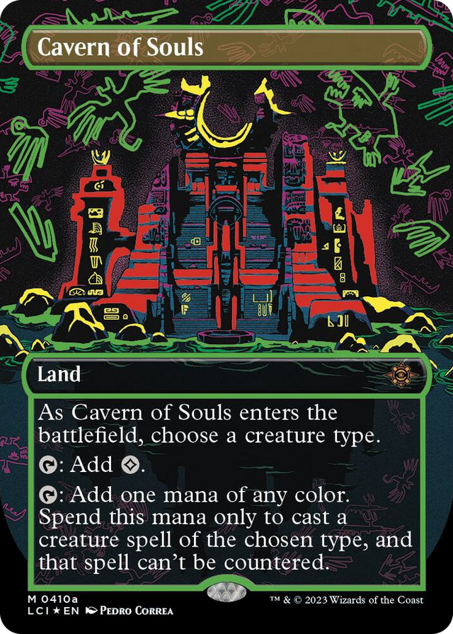 0410a Cavern of Souls (0410a) (Borderless) M The Lost Caverns of Ixalan