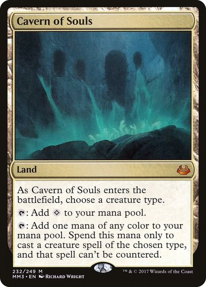Cavern of Souls #232 M - Modern Masters 2017 Pokemon card
