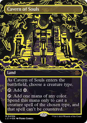 0410b Cavern of Souls (Neon Yellow) M WPN & Gateway Promos