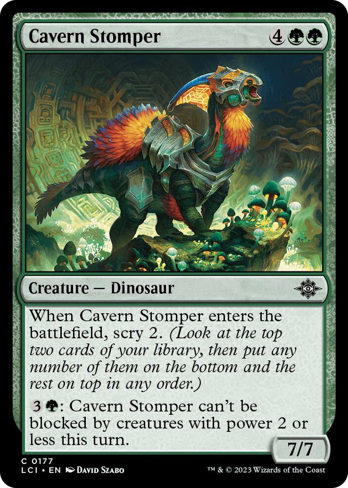 0177 Cavern Stomper C The Lost Caverns of Ixalan
